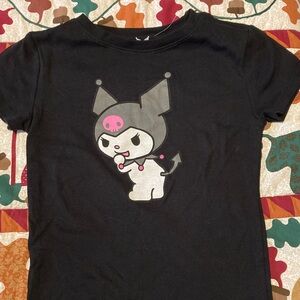 Sanrio Kids size XS Kuromi Shirt